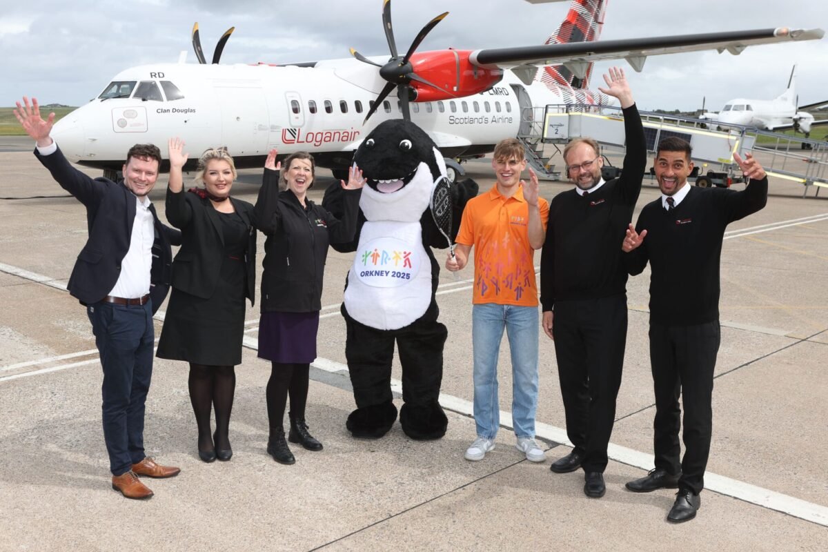 Loganair announced as official airline partner for 2025 Island Games