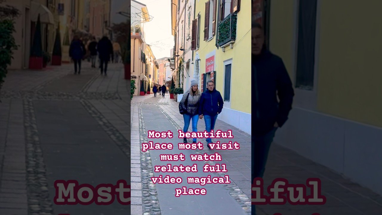 Desenzano del Garda: Lake Garda - Italy Walking Tour (4k 60fps Prowalk vlog) Italy 2024.