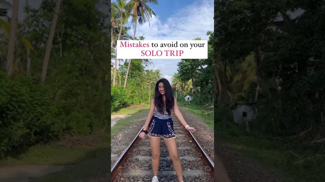 TOP 5 Travel Mistakes To Avoid I Solo Female Travel Guide #shorts