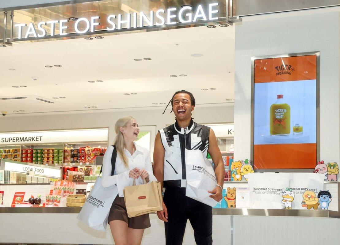 Renovated space at Shinsegae Duty Free Myeongdong is a prime destination for retail tourism
