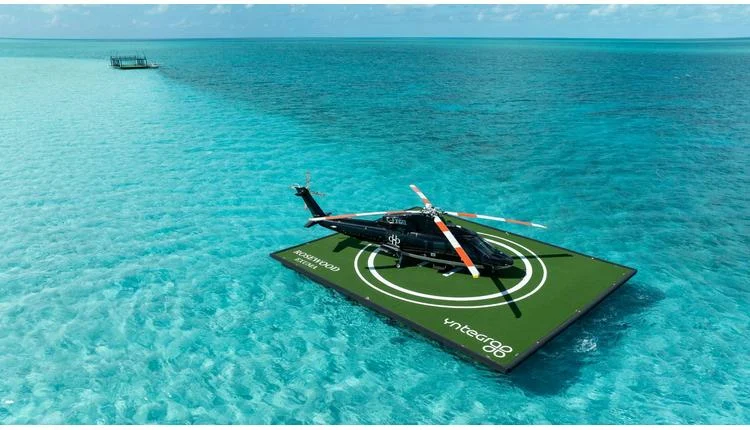 Yntegra unveils world’s first floating helipad