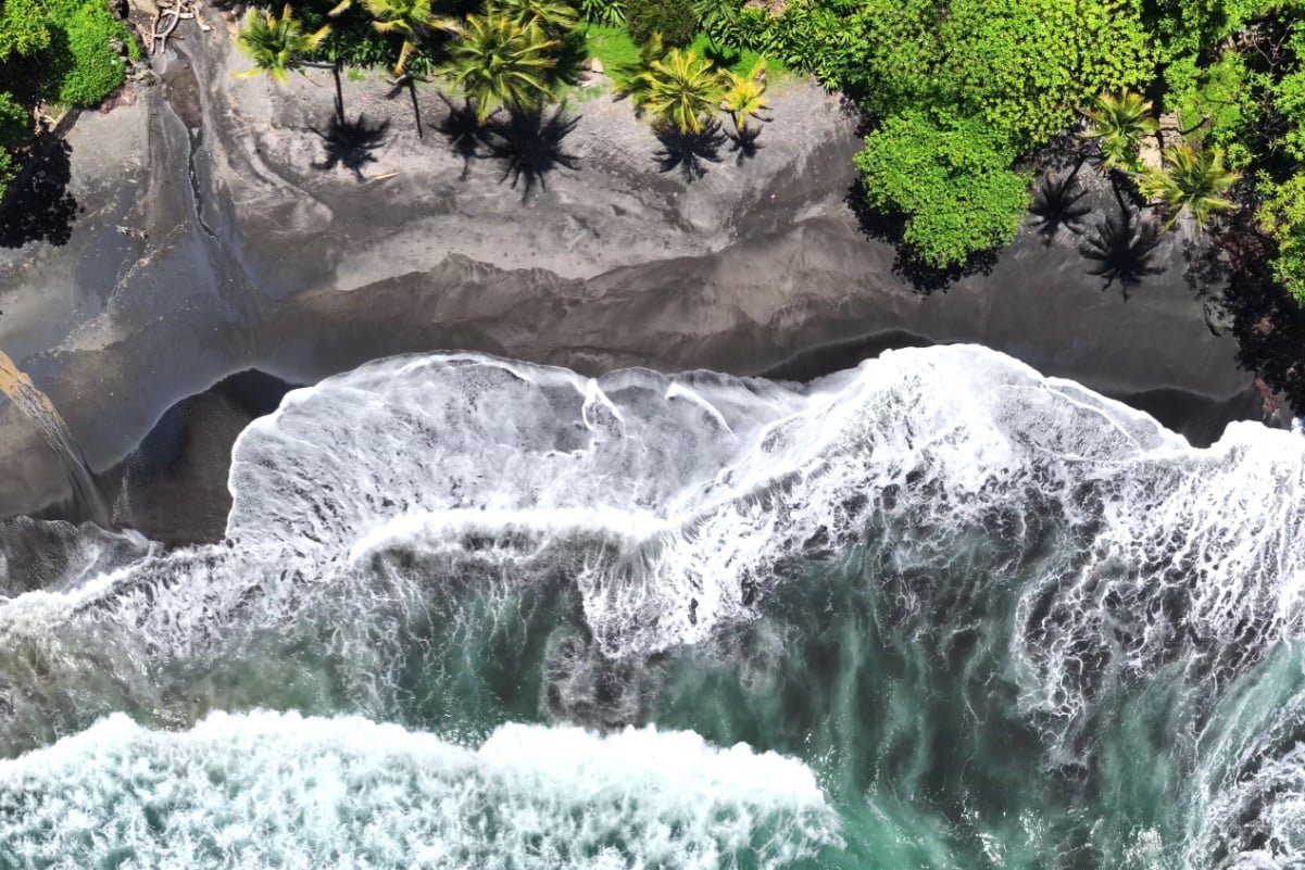 Black Sand Beaches In El Salvador